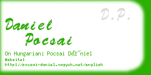 daniel pocsai business card